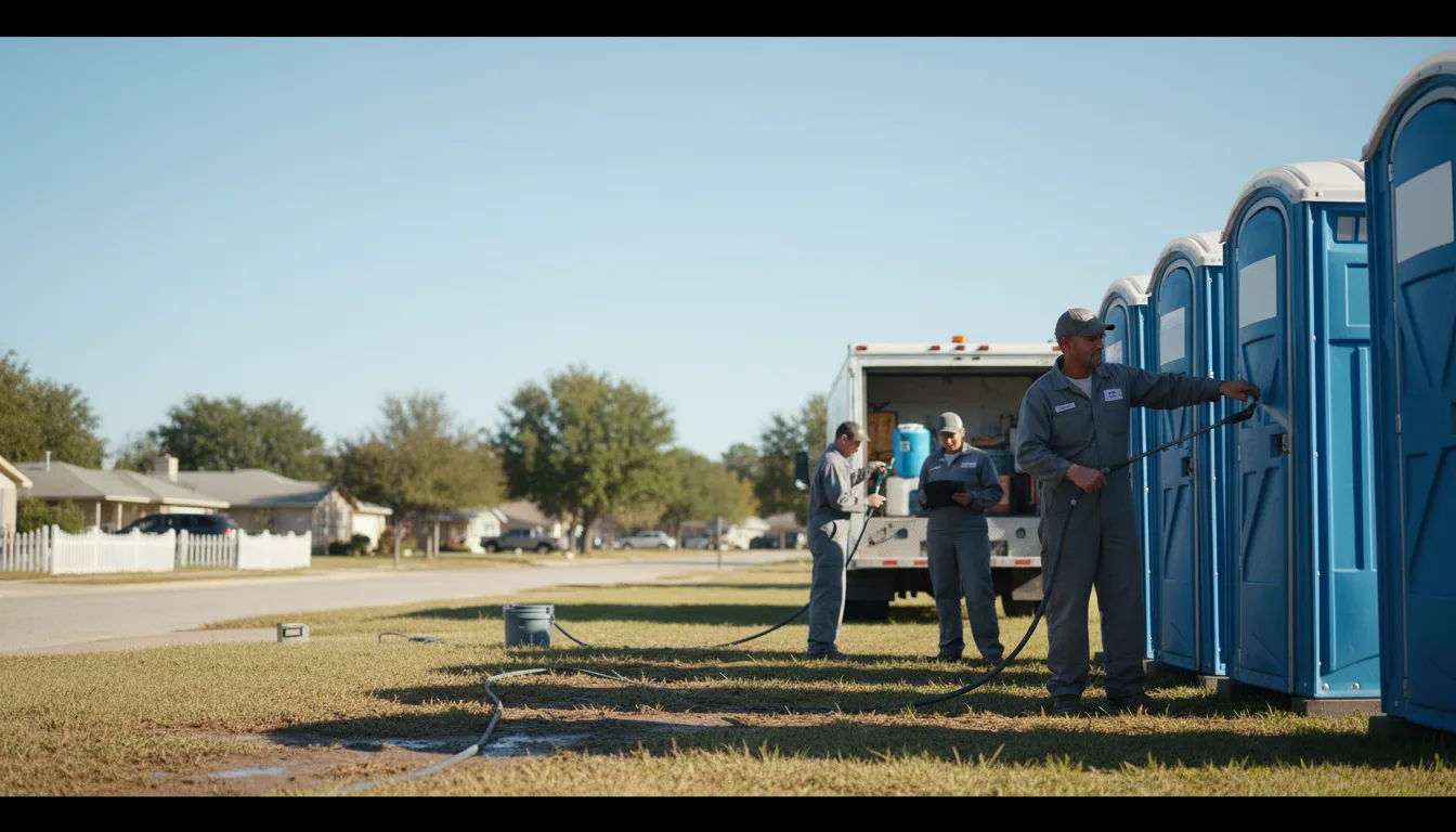 Long-Term Portable Toilet Rental in Hudson, SD near me